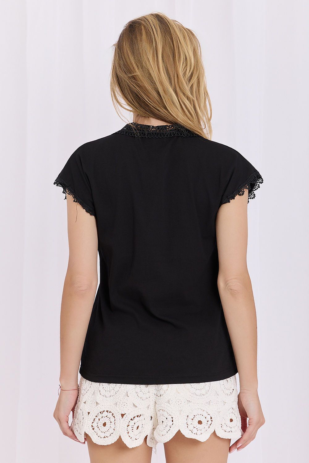   Bluzka Model IR-BZ-RR33.07 Black - Italy Moda 