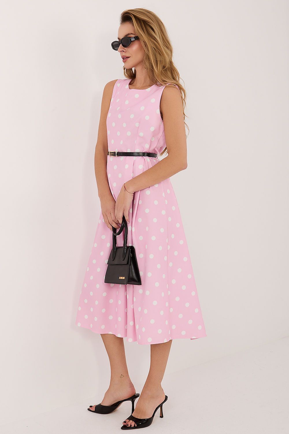  Sukienka Model MI-SK-A241612.89 Light Pink - Italy Moda 