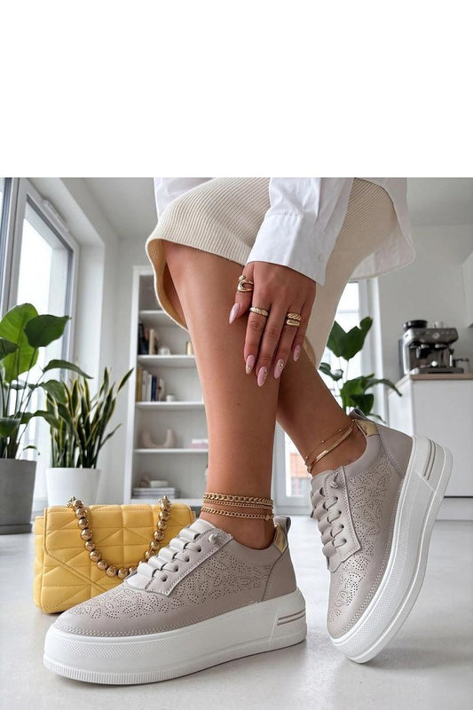   Buty Sportowe Model Cambell 26-87317BG Beige - Solea 