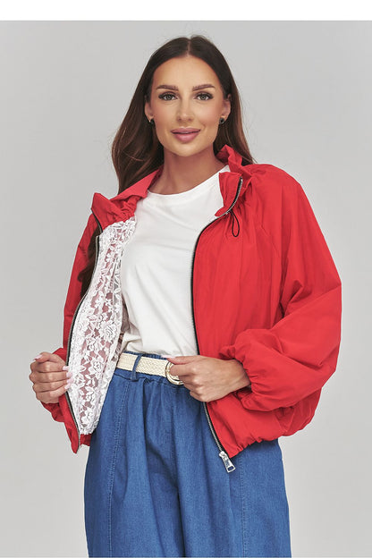   Kurtka Damska Model C58 Red - Makadamia 