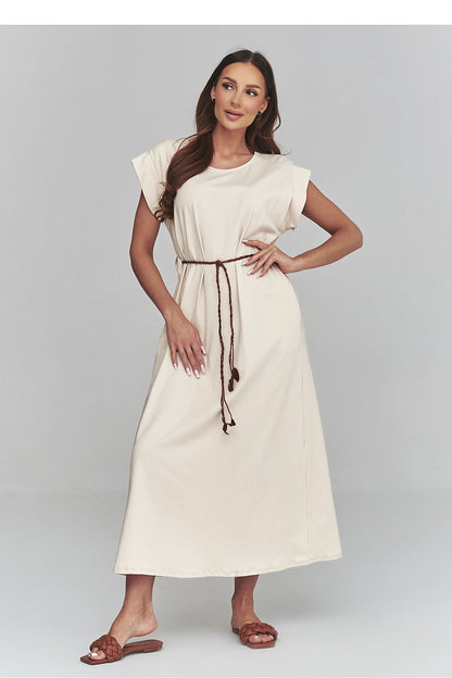  Sukienka Model C67 Light Beige - Makadamia 