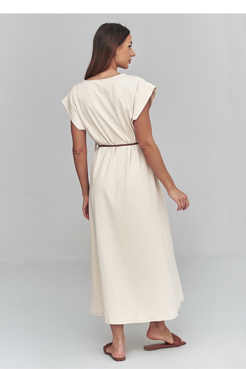  Sukienka Model C67 Light Beige - Makadamia 
