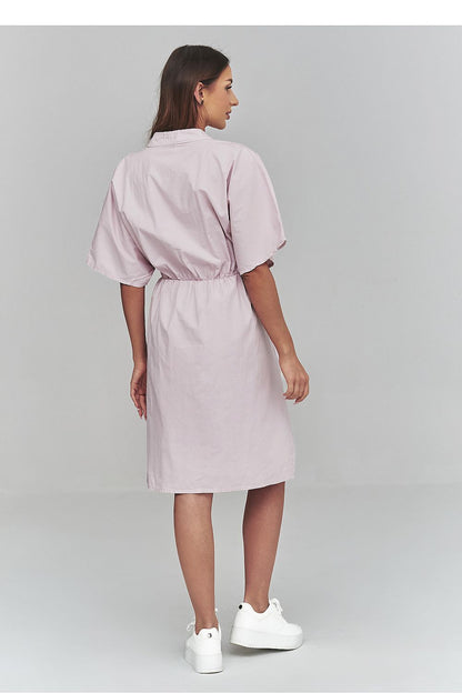  Sukienka Model C62 Powder Pink - Makadamia 
