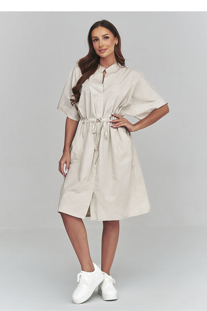  Sukienka Model C62 Light Beige - Makadamia 