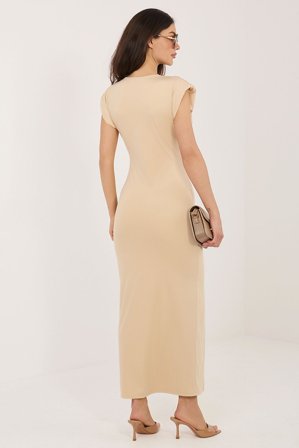   Sukienka Model IT-SK-22350.86 Beige - Rue Paris 