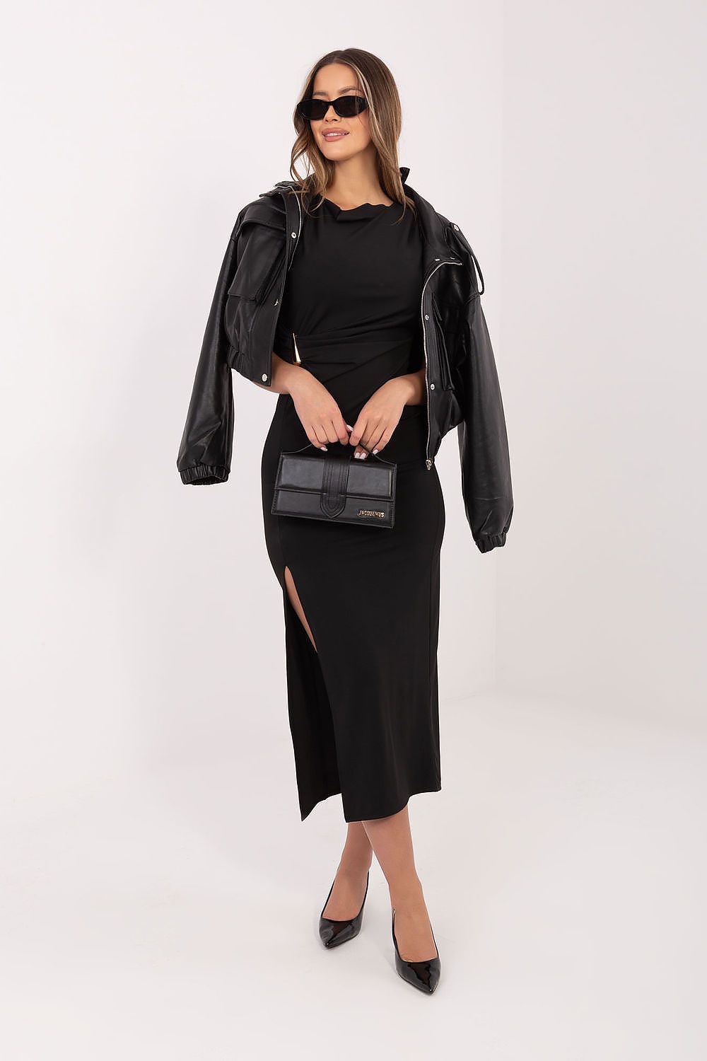   Sukienka Model IT-SK-22350.86 Black - Rue Paris 
