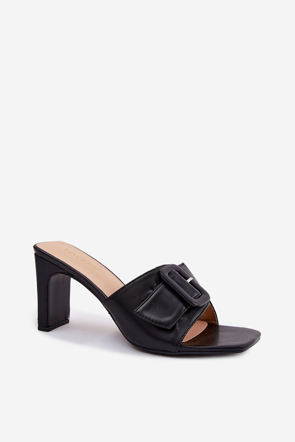  Sandał Klapki Model Vinceza 22-20159 Black - Step in style 