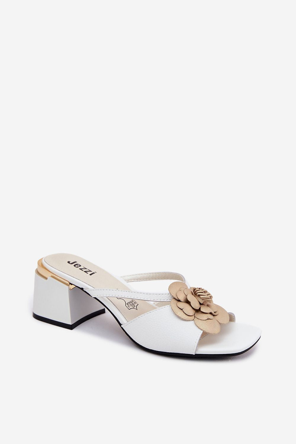  Sandał Klapki Model Catva SFY25134-1 White - Step in style 