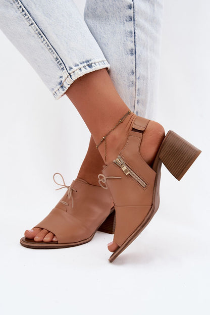  Sandały Model Zazoo 40523 Cappuccino - Step in style 