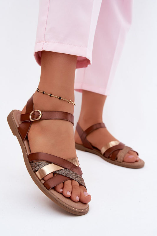 Sandały Model Haden 26SD35-293 Brown - Step in style 