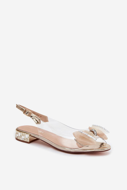  Sandały Model DA MR61-9004 Gold - Step in style 