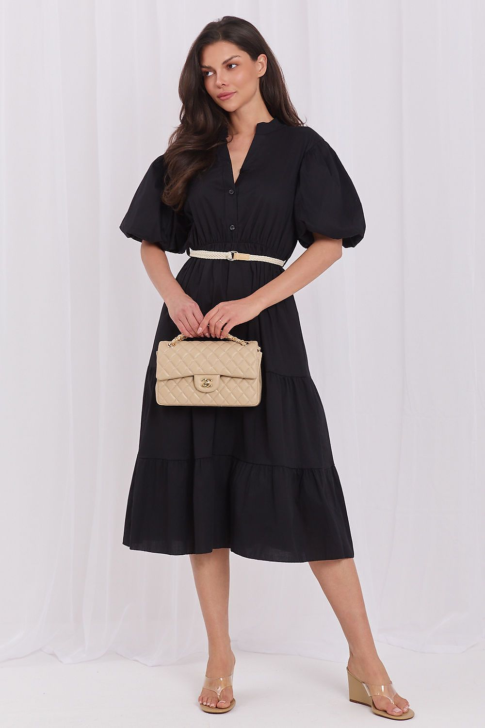  Sukienka Model MI-SK-92950.81 Black - Italy Moda 