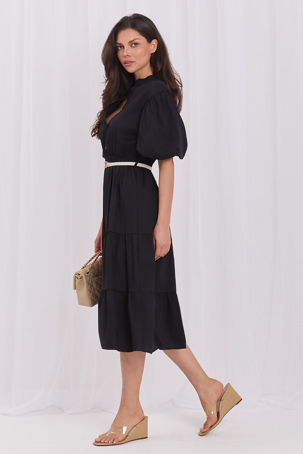  Sukienka Model MI-SK-92950.81 Black - Italy Moda 