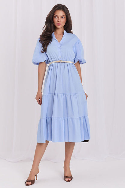  Sukienka Model MI-SK-92950.81 Light Blue - Italy Moda 