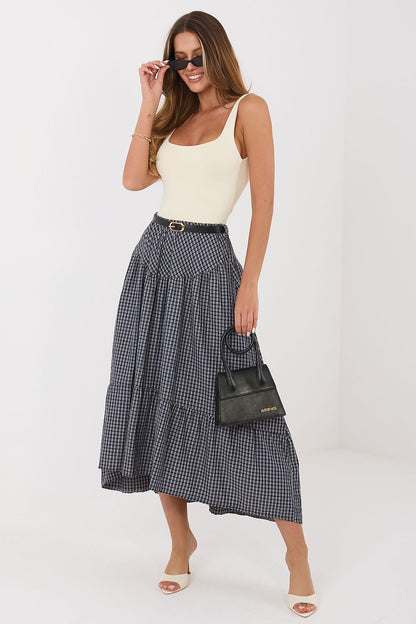  Spódnica Model IT-SD-FL10325.01 Navy - Italy Moda 