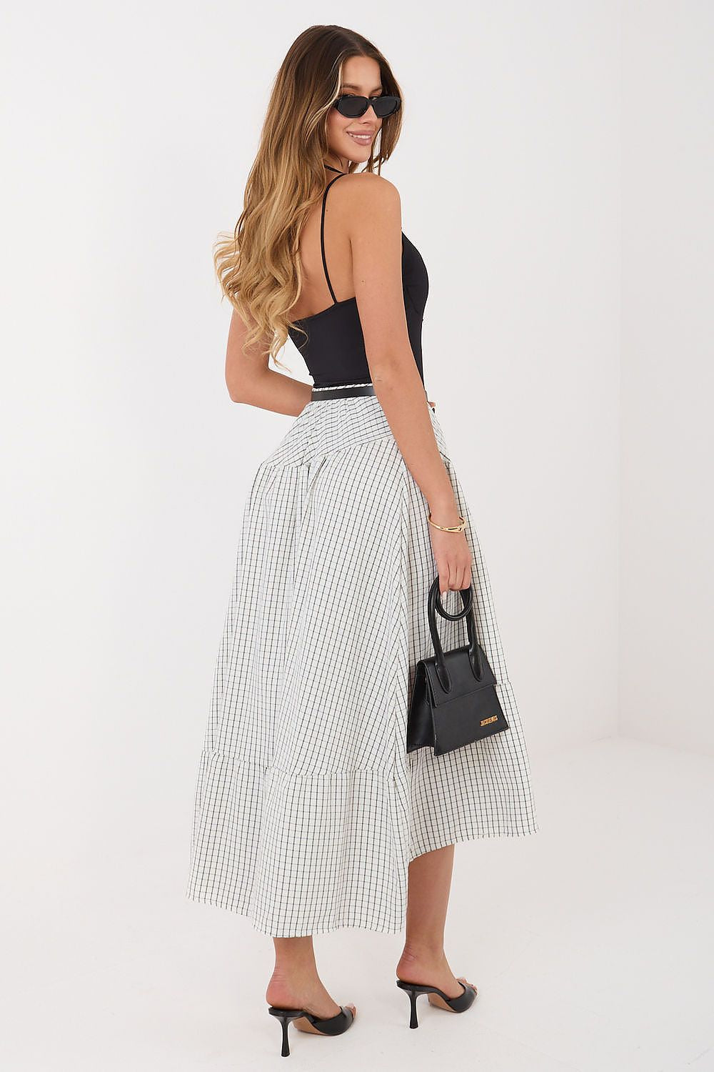  Spódnica Model IT-SD-FL10325.00 Ecru - Italy Moda 