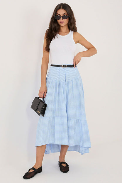  Spódnica Model IT-SD-FL10325.01 Light Blue - Italy Moda 