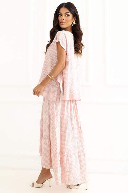   Bluzka Model IT-BZ-FL10332.80 Light Pink - Italy Moda 