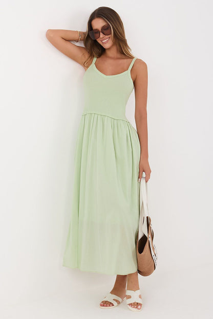  Sukienka Model MI-SK-22586.62 Pistacja - Italy Moda 