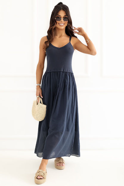  Sukienka Model MI-SK-22586.62 Navy - Italy Moda 