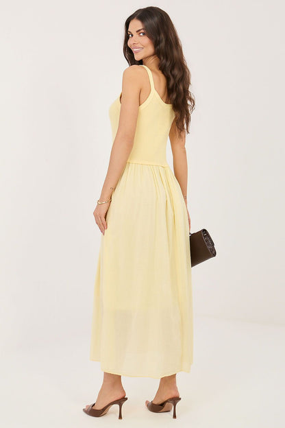  Sukienka Model MI-SK-22586.62 Light Yellow - Italy Moda 
