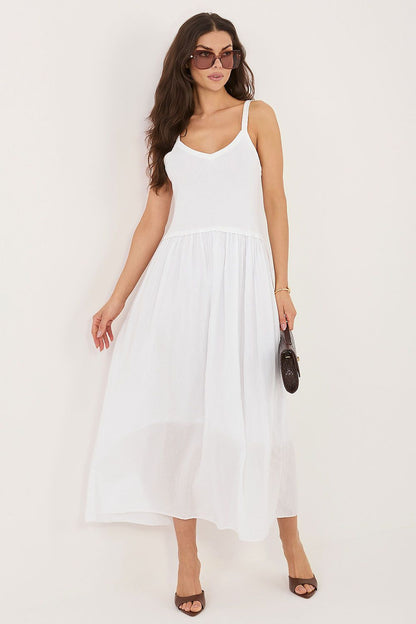  Sukienka Model MI-SK-22586.62 White - Italy Moda 
