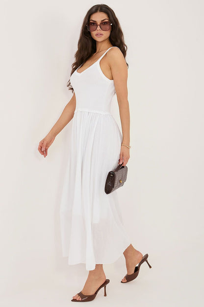  Sukienka Model MI-SK-22586.62 White - Italy Moda 