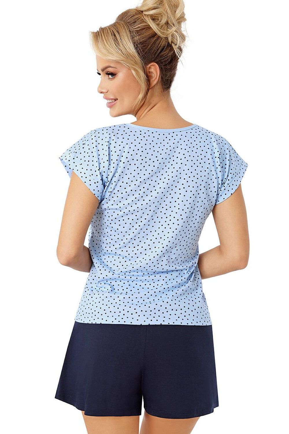  Piżama Damska Model Star Short 211306 Navy/Blue - Donna 