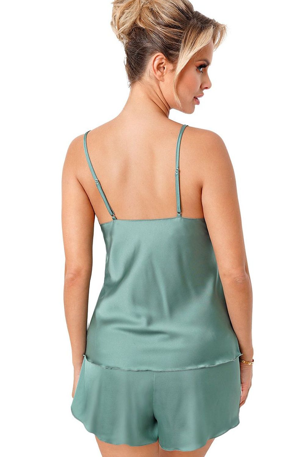  Piżama Damska Model Ella 1/2 191327 Light Green - Donna 