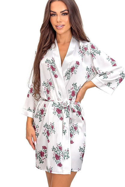  Szlafrok Damski Model Julia 234862 Ecru - Donna 