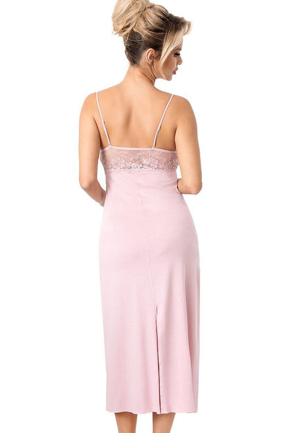  Koszulka nocna Koszula Nocna Model Jasmine Long 231616 Powder Pink - Donna 