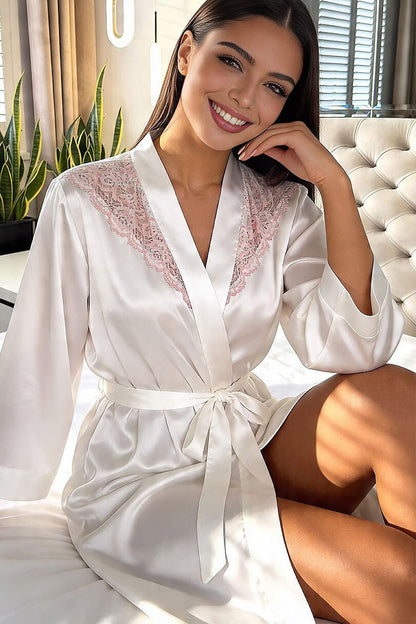  Szlafrok Damski Ariela 238321 Ecru - Donna 