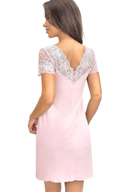  Koszulka nocna Koszula Nocna Model Sonia 227911 Powder Pink - Donna 