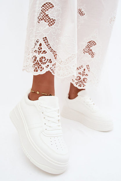   Buty Sportowe Model Crosbella RE33 White - Step in style 