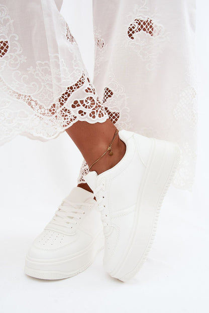   Buty Sportowe Model Crosbella RE33 White - Step in style 