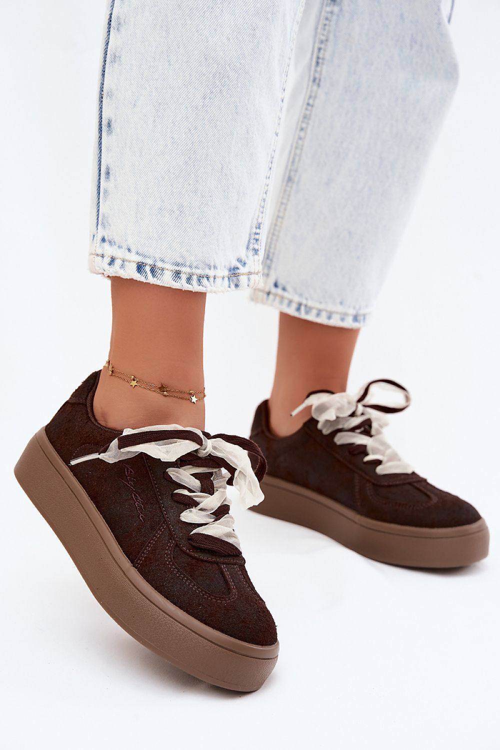   Buty Sportowe Model Big Star UU274004 Czekolada - Step in style 