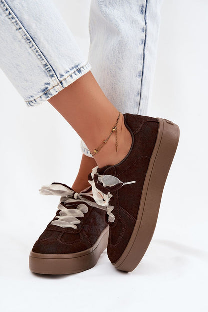   Buty Sportowe Model Big Star UU274004 Czekolada - Step in style 