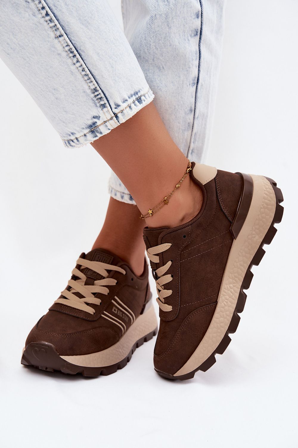   Buty Sportowe Model Big Star UU274040 Czekolada - Step in style 