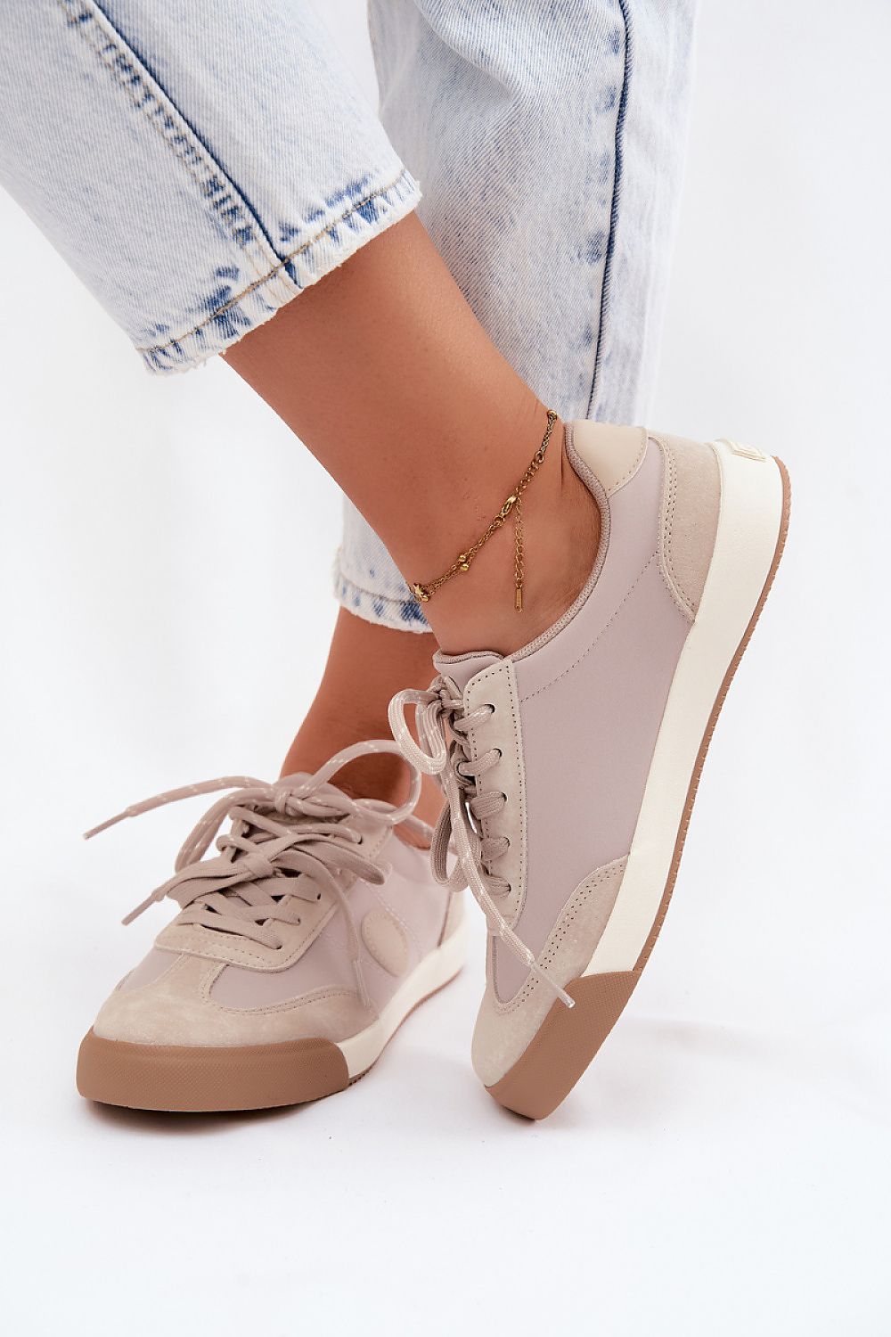   Buty Sportowe Model Big Star UU274001 Beige - Step in style 