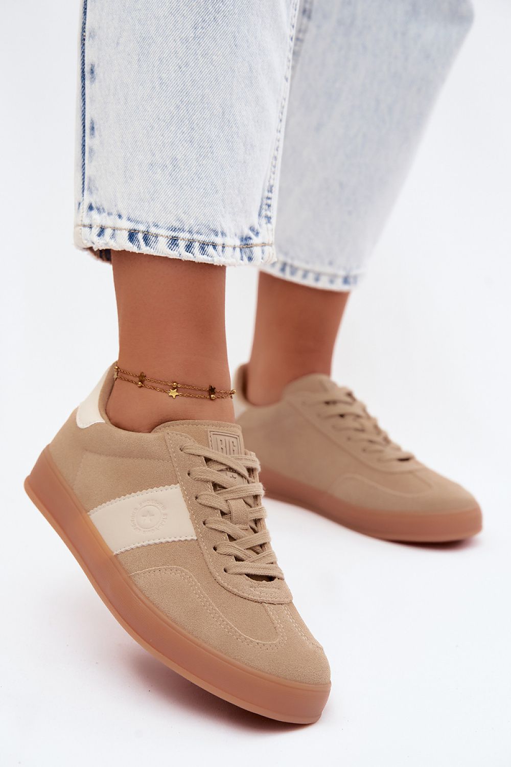   Buty Sportowe Model Big Star UU274009 Beige - Step in style 