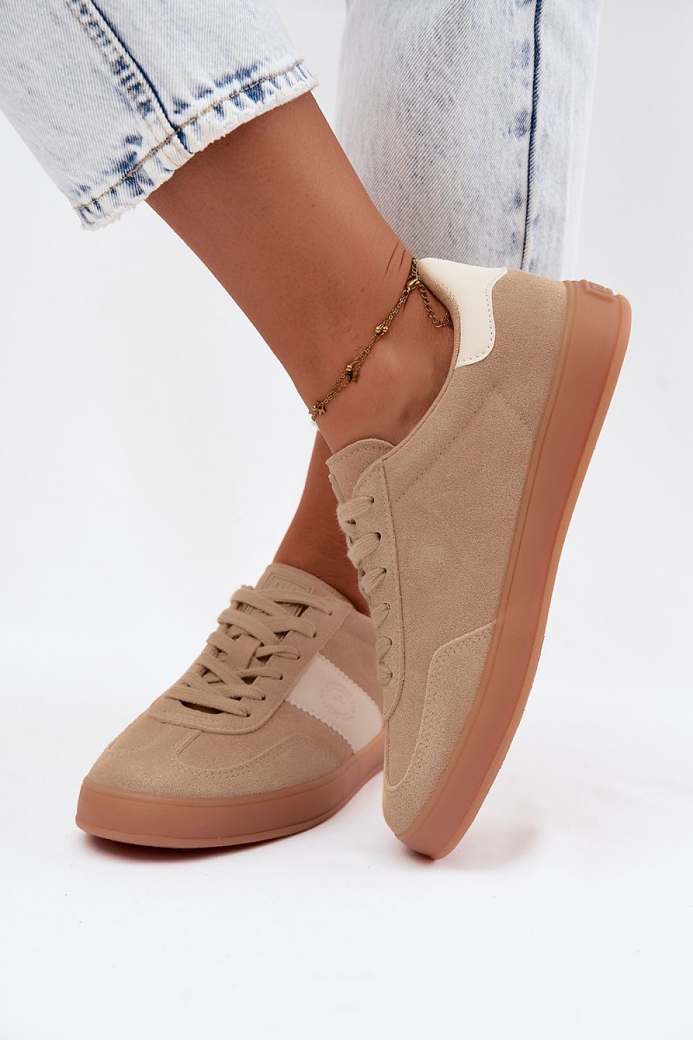   Buty Sportowe Model Big Star UU274009 Beige - Step in style 