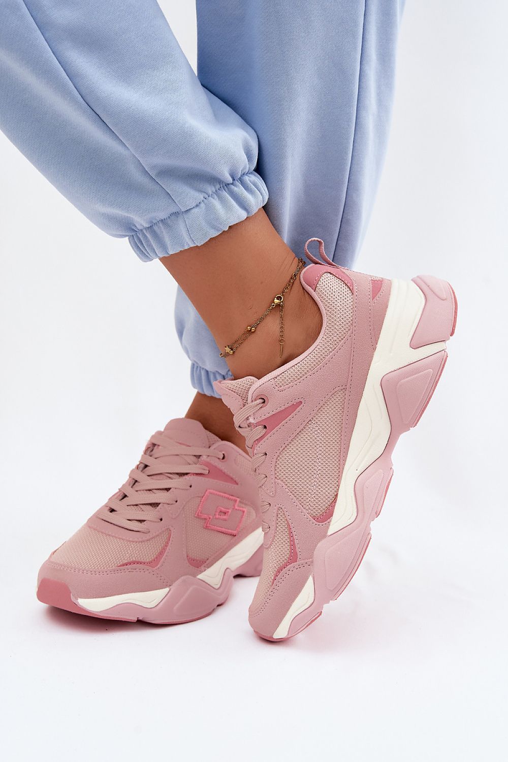   Buty Sportowe Model Lotto Wany 2401530 Pink - Step in style 