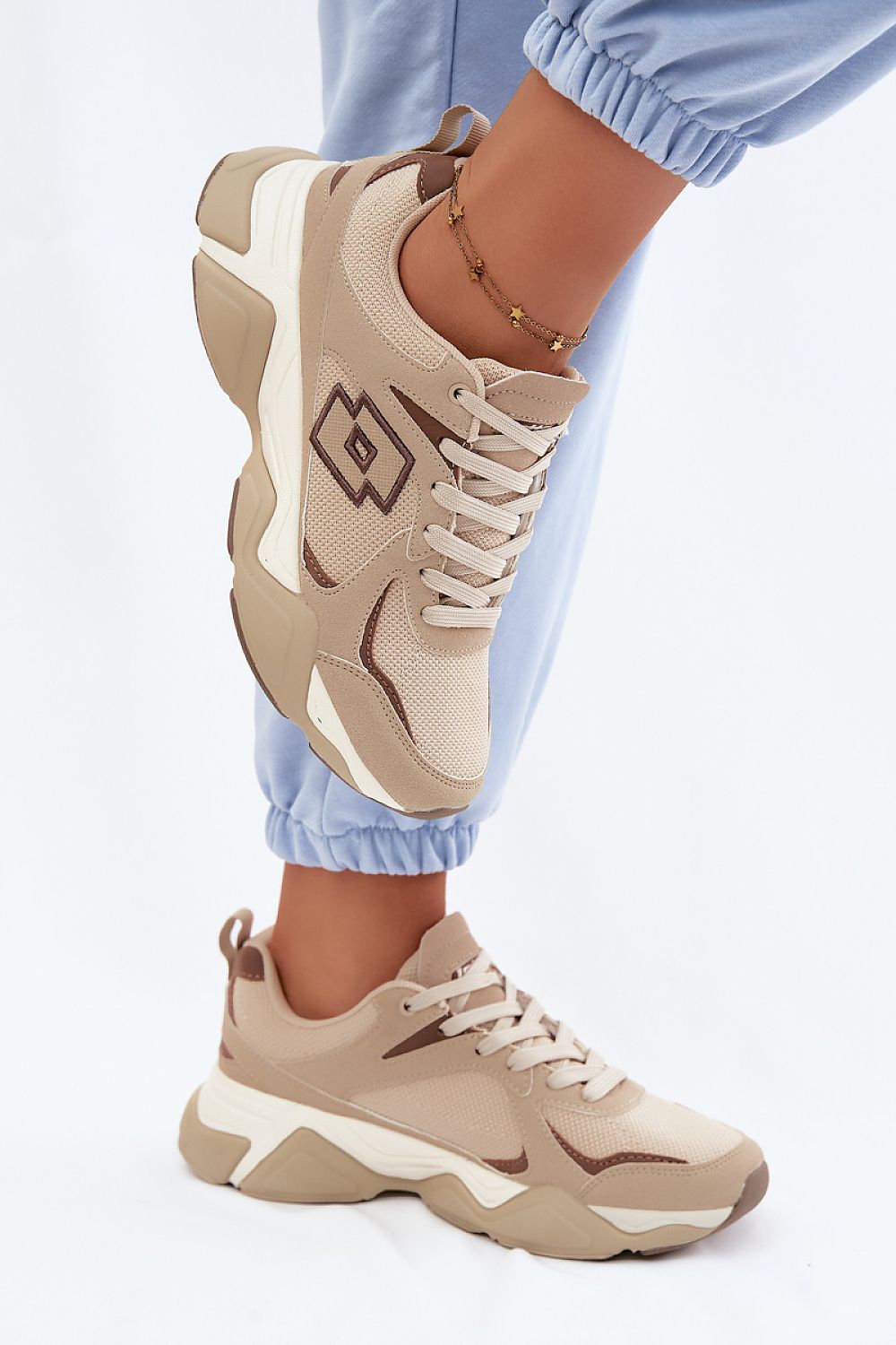   Buty Sportowe Model Lotto Wany 2401530 Beige - Step in style 