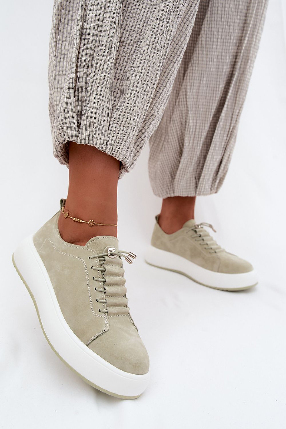   Buty Sportowe Model Blushy GD-XW-1069 Mint - Step in style 