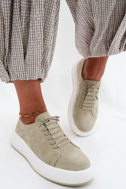   Buty Sportowe Model Blushy GD-XW-1069 Mint - Step in style 