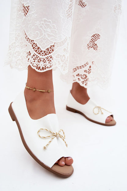 Sandały Model Coltrania M556 White - Step in style 