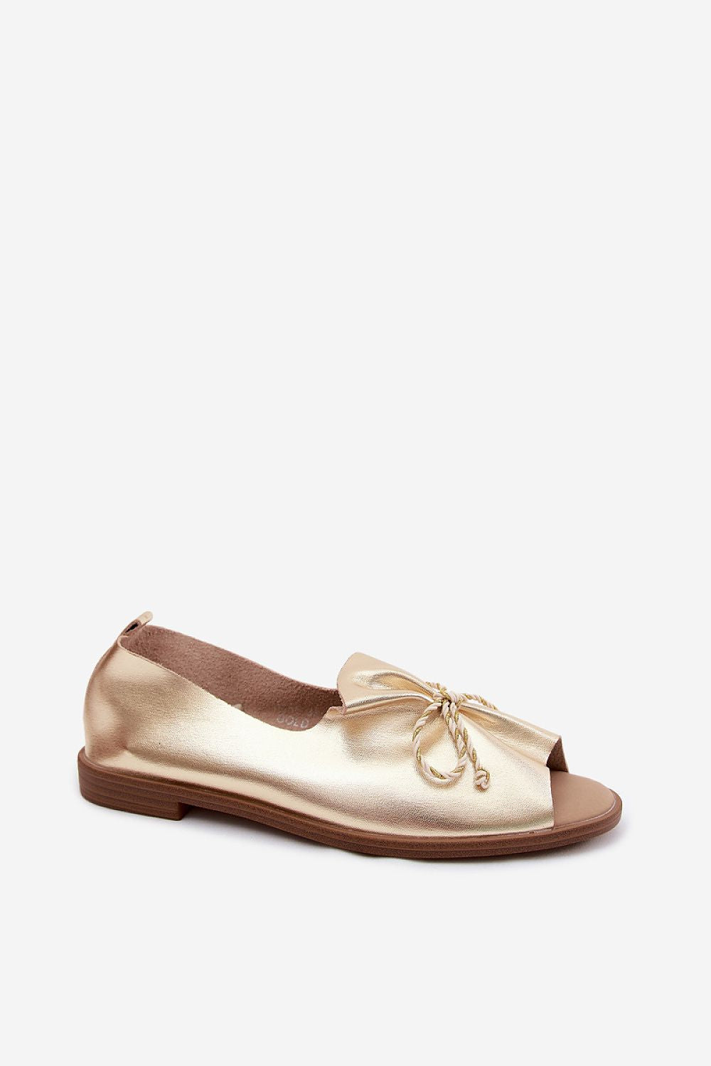  Sandały Model Coltrania M556 Gold - Step in style 