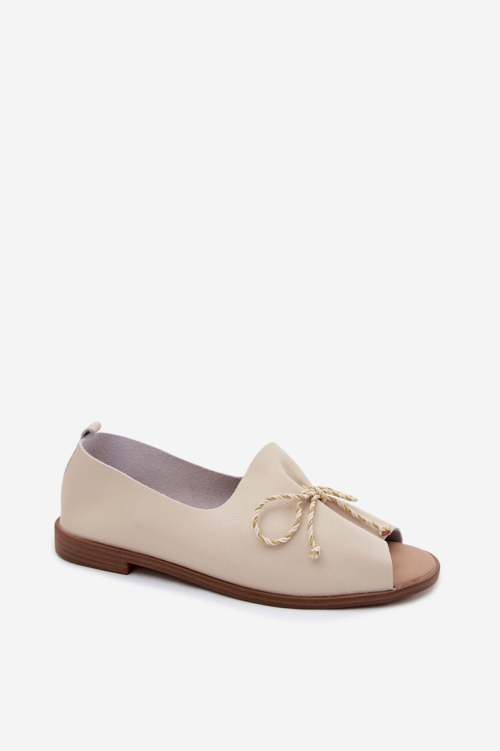  Sandały Model Coltrania M556 Beige - Step in style 