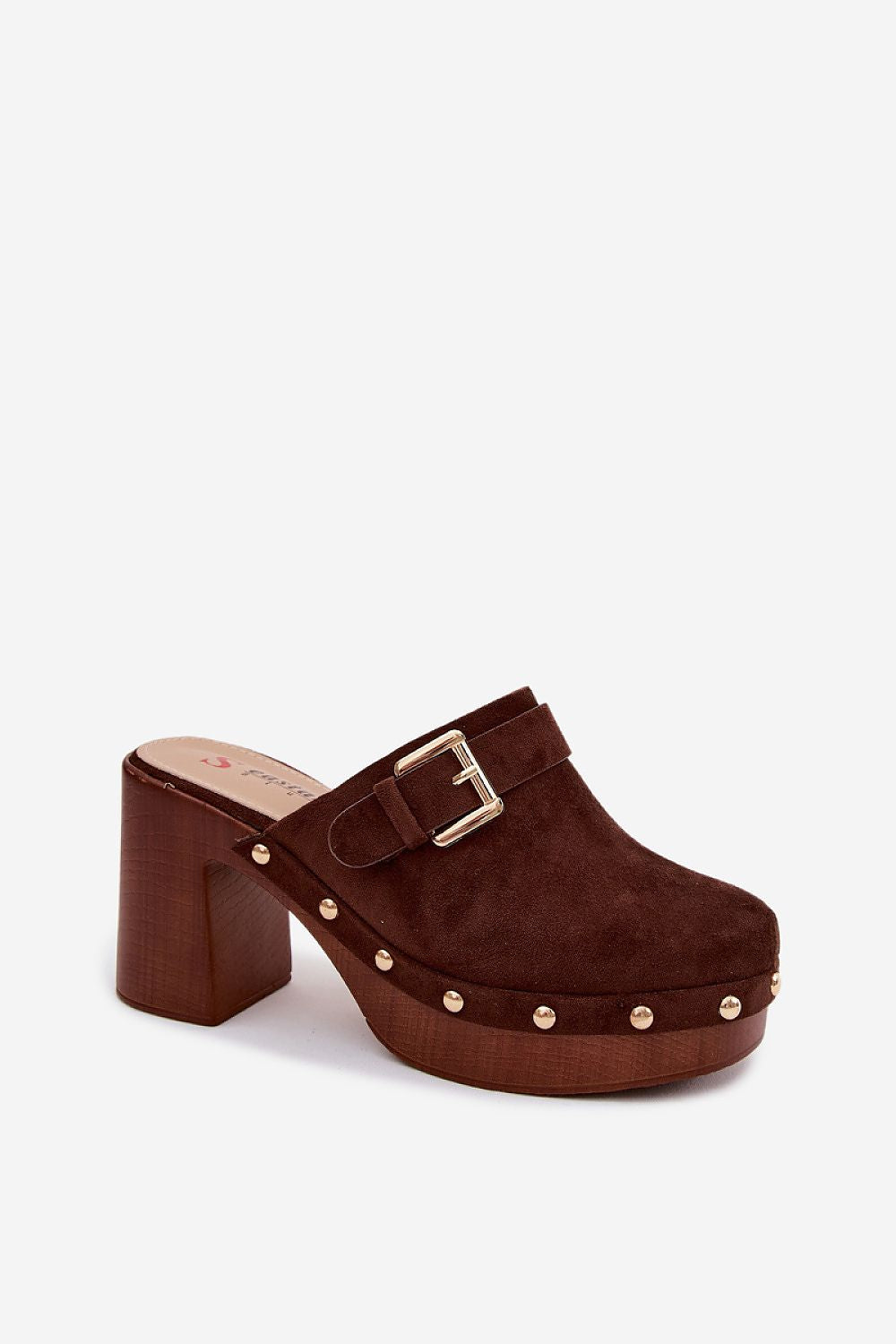  Sandał Klapki Model Lagunelle YY47 Czekolada - Step in style 