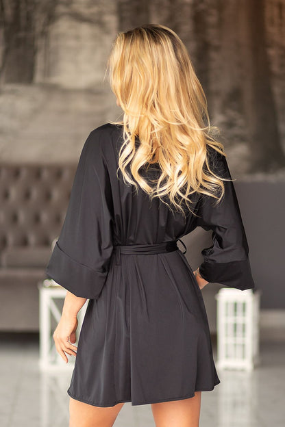  Szlafrok Podomka Model Samui Black - Kalimo 